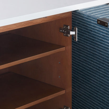 COSMOPOLITAN 6-DRAW & TWO DOOR CABINET
