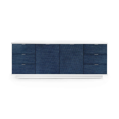 COSMOPOLITAN 6-DRAW & TWO DOOR CABINET