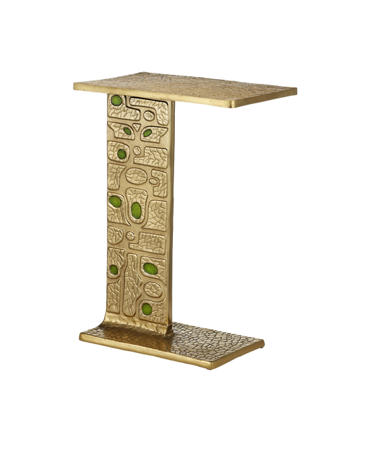 Beau Monde Gold & Green C Table