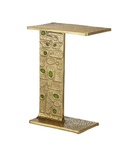 Beau Monde Gold & Green C Table