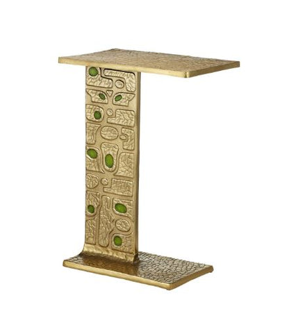 Beau Monde Gold & Green C Table