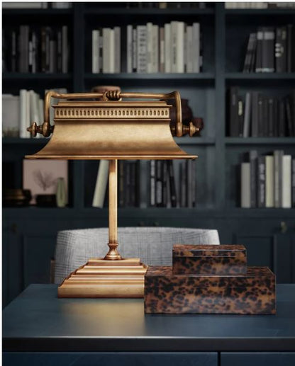 BRASS DESK LAMP