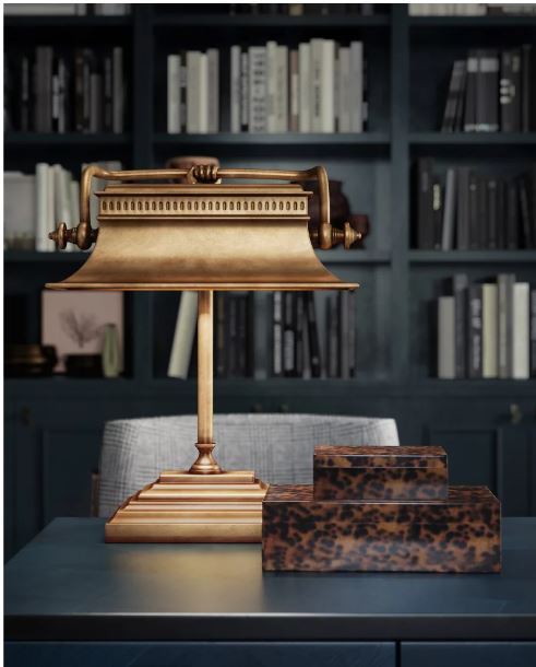 BRASS DESK LAMP