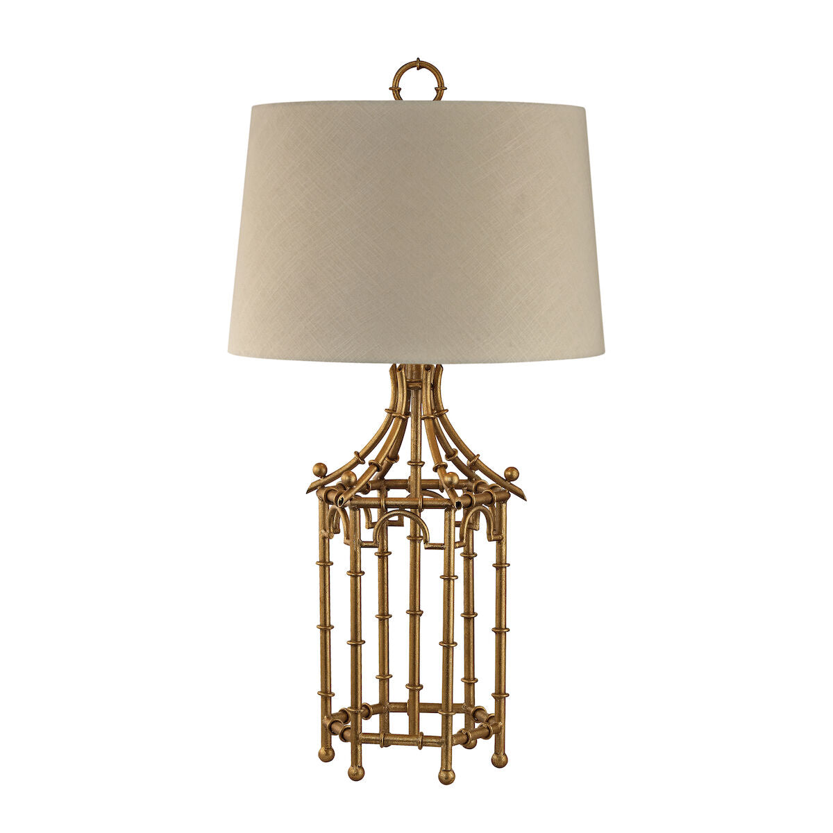 Bamboo Birdcage Lamp