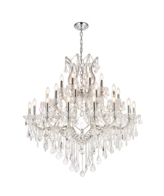 44" MARIA THERESA 37 LIGHT CHANDELIER