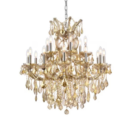 30" Maria Theresa 19LT WITH GOLDEN TEAK CRYSTAL