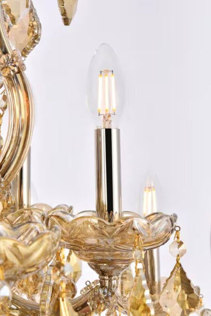30" Maria Theresa 19LT WITH GOLDEN TEAK CRYSTAL