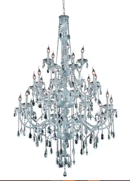 Verona Collection Chandelier Chrome Finish 25Lt