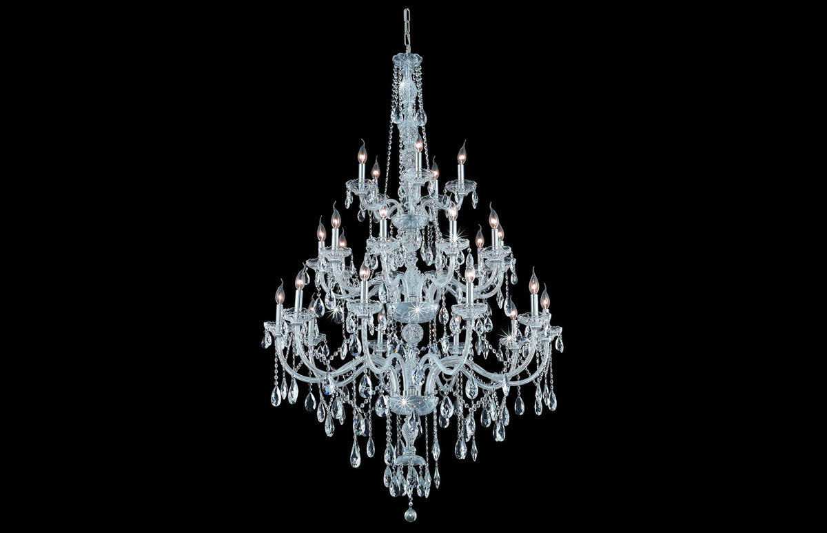 Verona Collection Chandelier Chrome Finish 25Lt