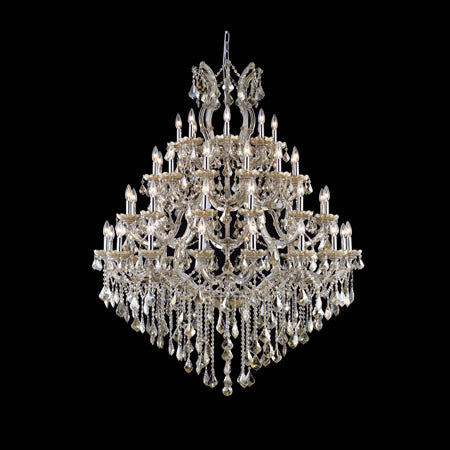 Crystal Maria Theresa Chandelier 46" 49 Lights