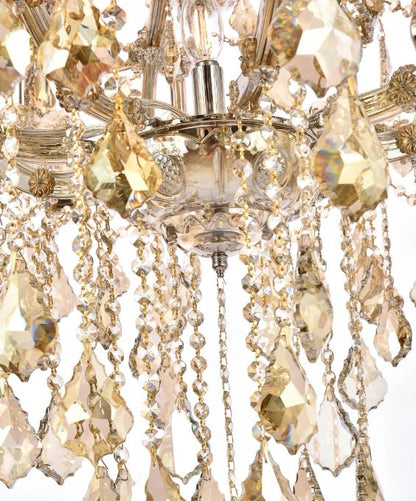 Crystal Maria Theresa Chandelier 46" 49 Lights