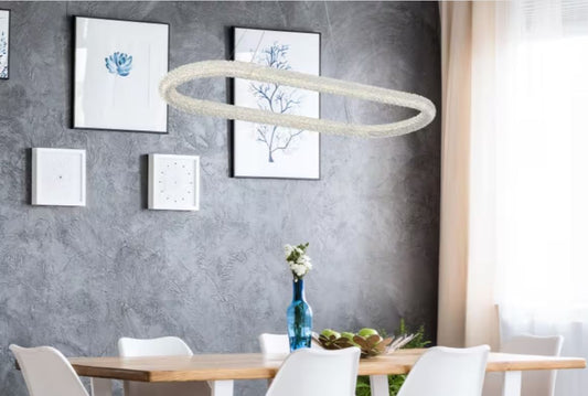 OVAL LED CRYSTAL 51"