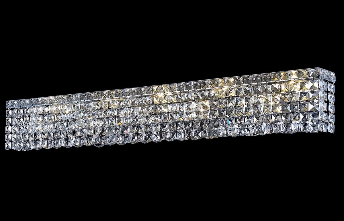 44" CRYSTAL VANITY LIGHT