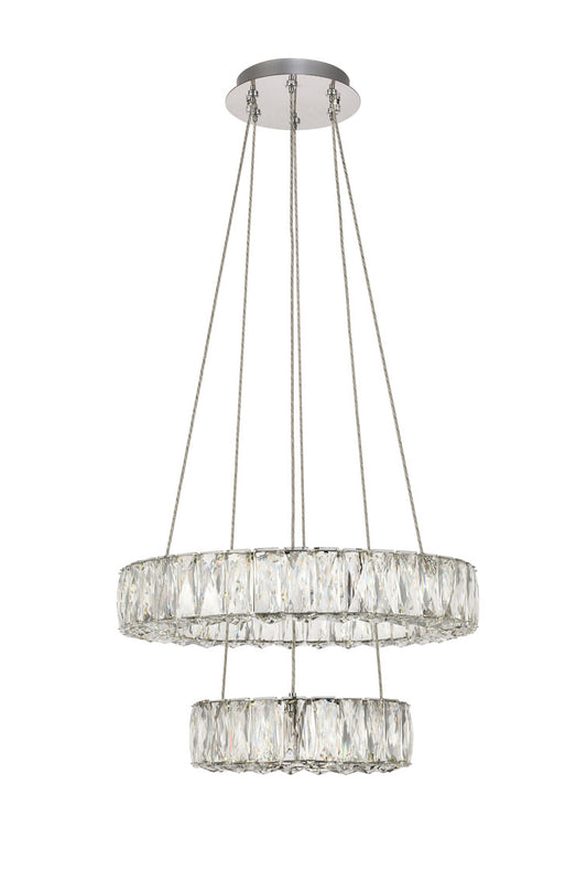 Monroe Collection Pendant Light 18"