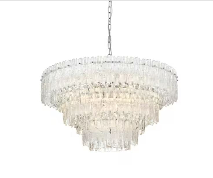 EMILLIA CRYSTAL TIERED PENDANT