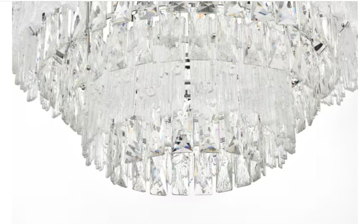 EMILLIA CRYSTAL TIERED PENDANT