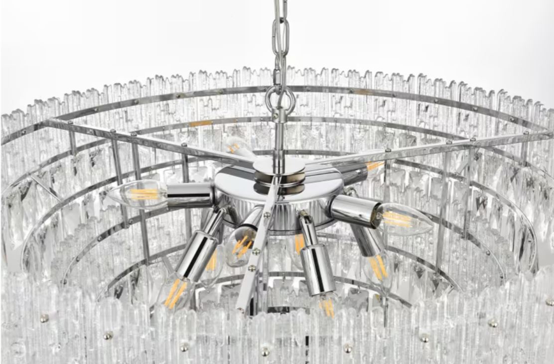 EMILLIA CRYSTAL TIERED PENDANT