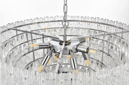 EMILLIA CRYSTAL TIERED PENDANT