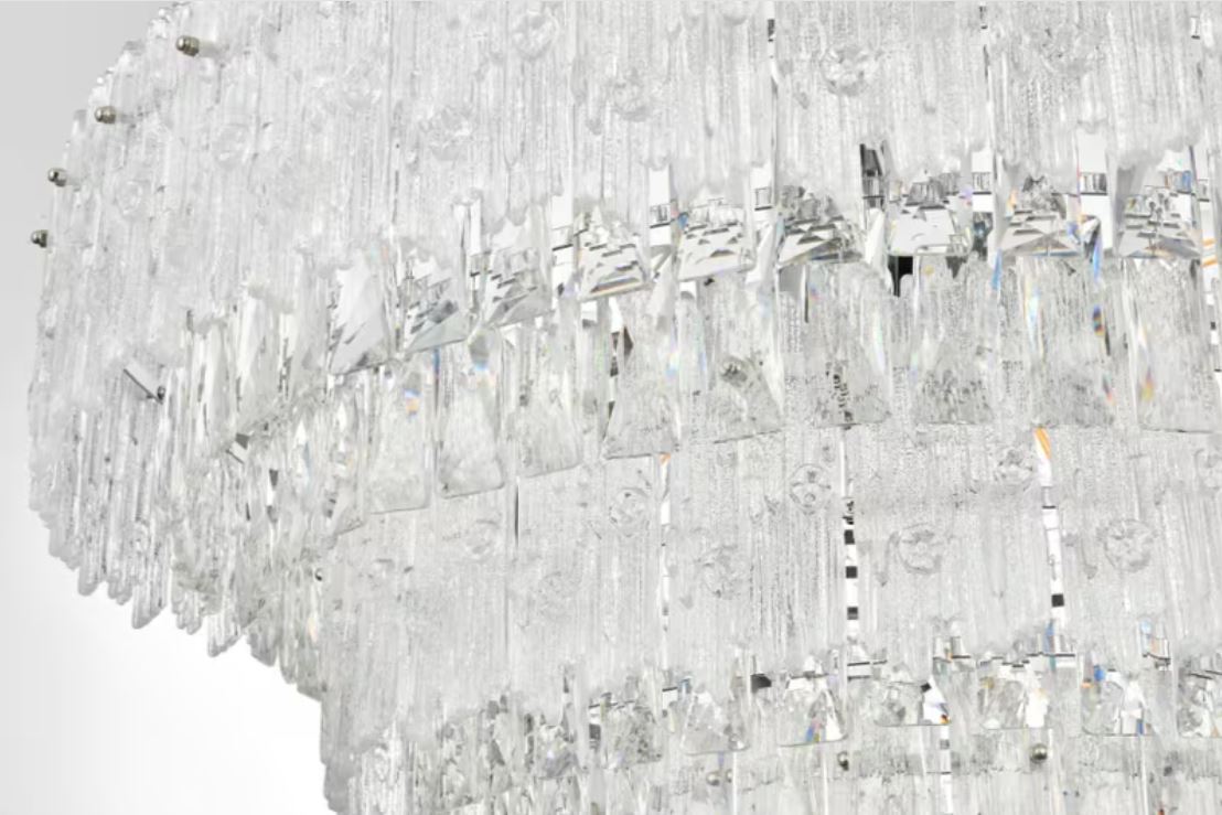 EMILLIA CRYSTAL TIERED PENDANT