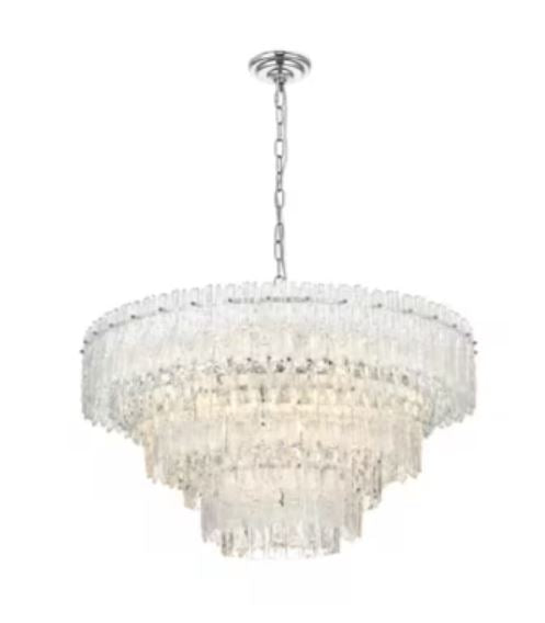 EMILLIA CRYSTAL TIERED PENDANT