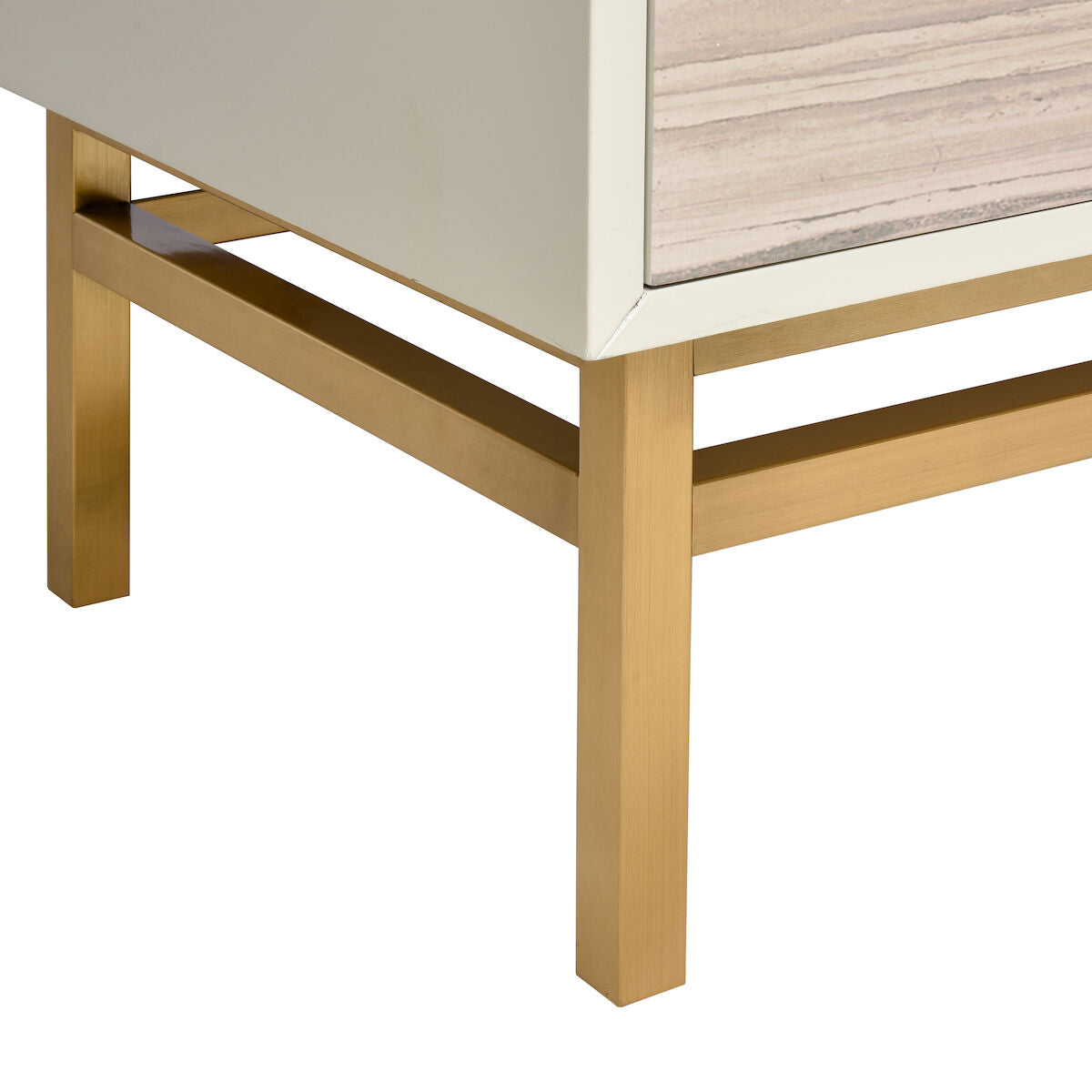Credenza is a four-door cabinet 