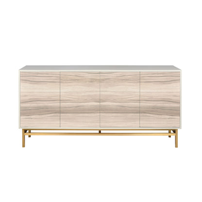 Credenza is a four-door cabinet 