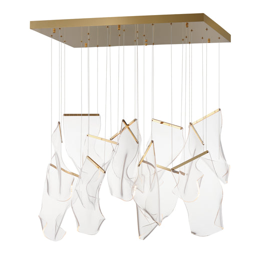13-LIGHT RECTALINEAR LED PENDANT