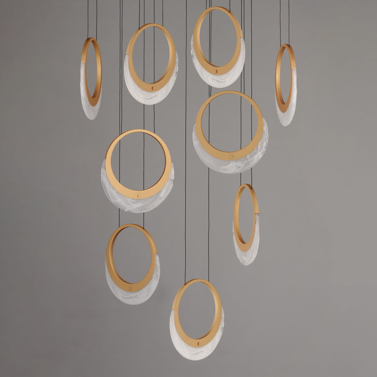 9-Light LED Pendant