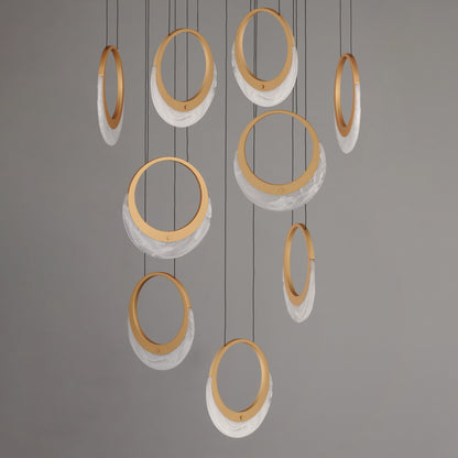 9-Light LED Pendant