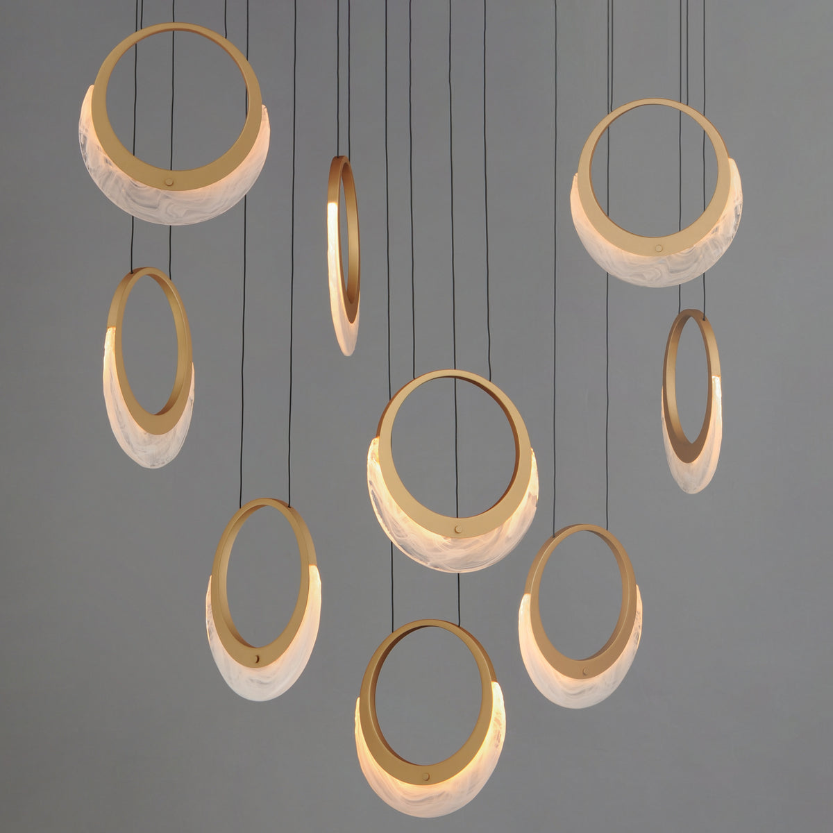9-Light LED Pendant