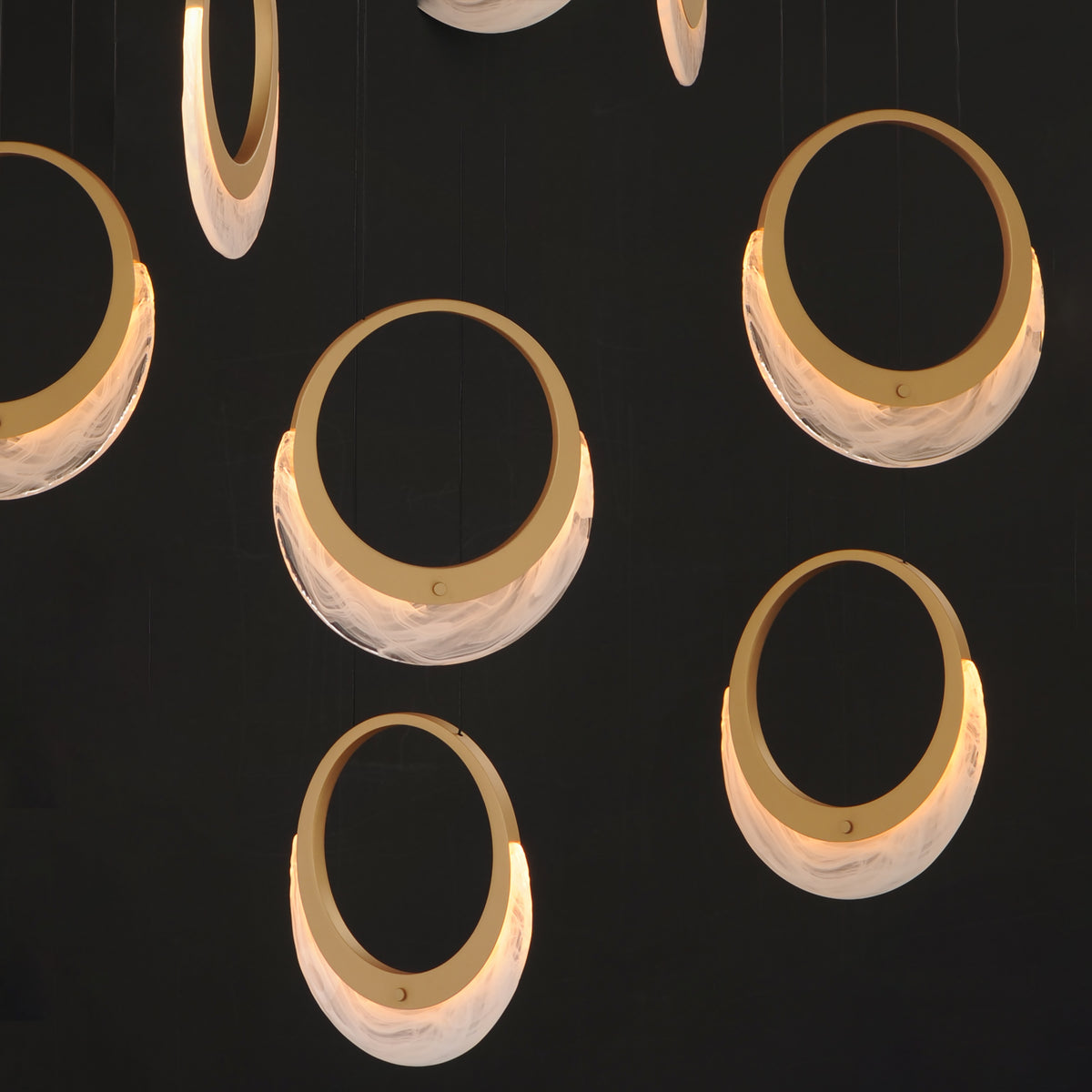 9-Light LED Pendant