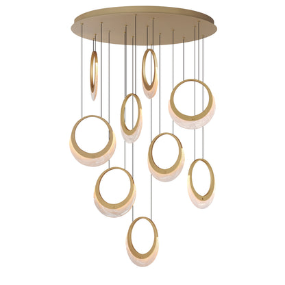 9-Light LED Pendant