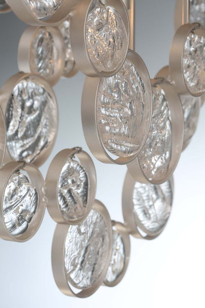 TRENTOSHARE  15-LIGHT LINEAR CHANDELIER