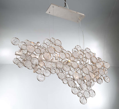TRENTOSHARE  15-LIGHT LINEAR CHANDELIER