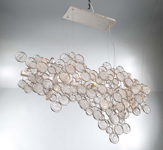 TRENTOSHARE  15-LIGHT LINEAR CHANDELIER
