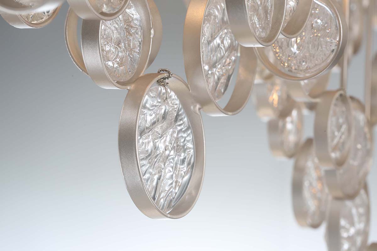 TRENTOSHARE  15-LIGHT LINEAR CHANDELIER