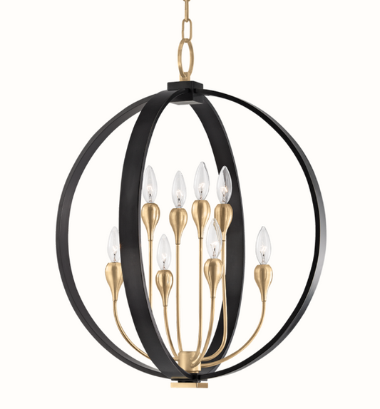 DRESDEN 8 LIGHT PENDANT