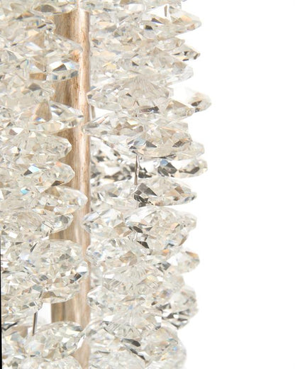 Cascading Crystal Waterfall Floor Lamp