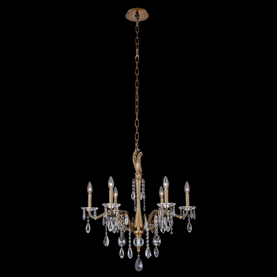 VENERE 6 LIGHT CHANDELIER