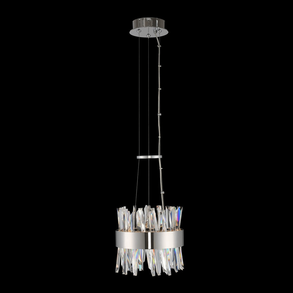 10" CRYSTAL LED PENDANTS
