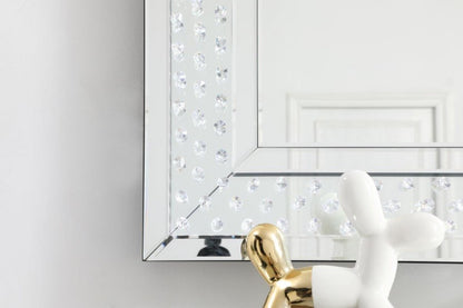 LED Crystal Mirror 36"H x 28"W