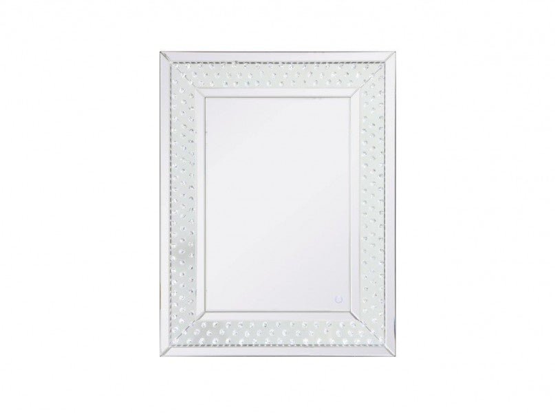 LED Crystal Mirror 36"H x 28"W