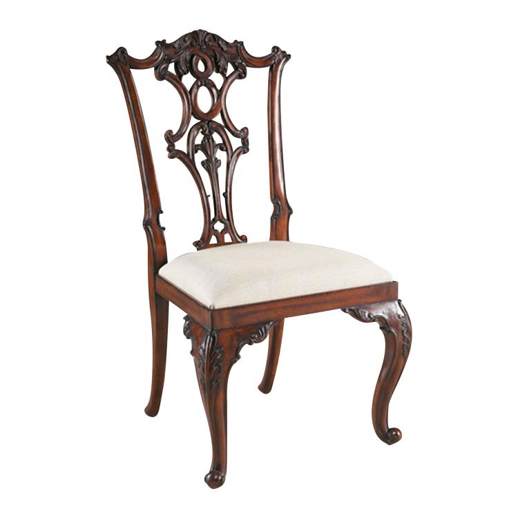 CABRIOLE SIDE CHAIR