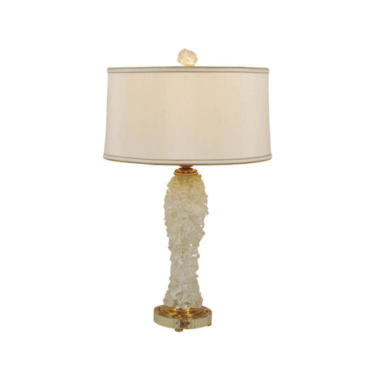 ROCK CRYSTAL TABLE LAMP