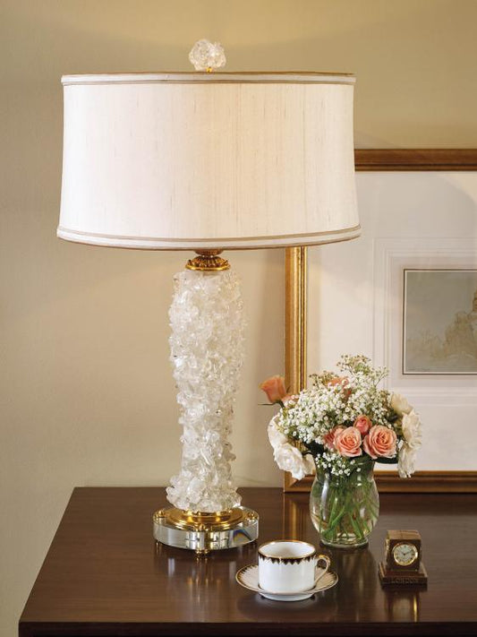 ROCK CRYSTAL TABLE LAMP