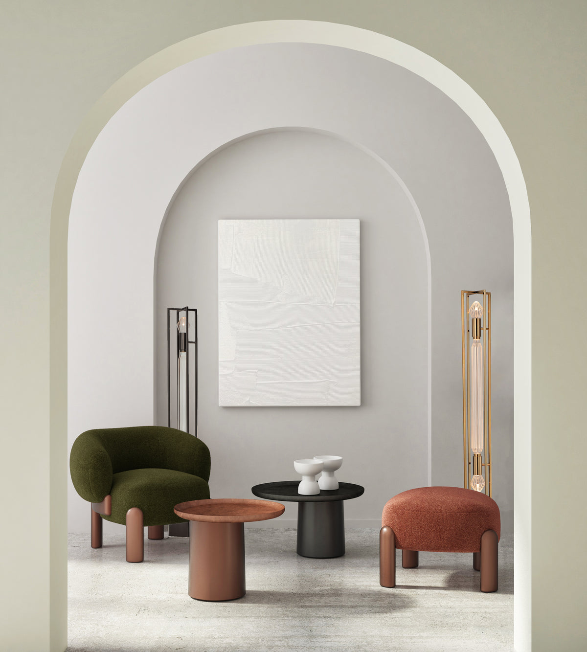 ZEPPELIN LED 59"H FLOOR LAMP