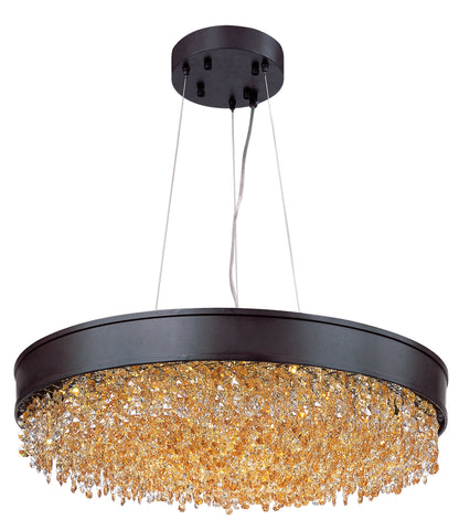 Sea of Crystal 24" LED Pendant