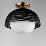 Perf 1-Light Flush Mount