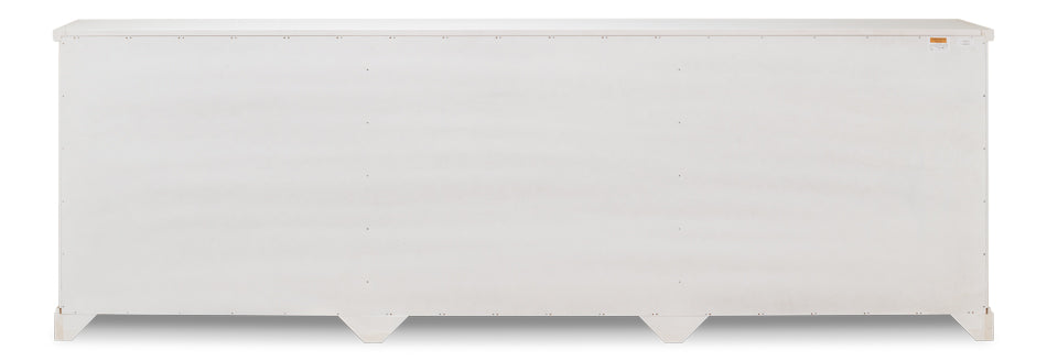 Luciana 6 Cane Dr Buffet112"Cortina Wh