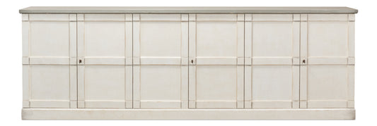 Luciana Wood Drs Buffet112"St.Whtgrey